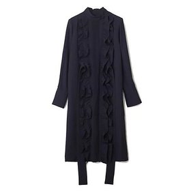 【レリタージュ マルティニーク/l'heritage martinique】のフリルドレス 人気、トレンドファッション・服の通販 founy(ファニー) ファッション Fashion レディースファッション Fashion for Women ワンピース Dresses フォーマル・パーティードレス・結婚式用ドレス Elegant & Casual Dresses ドレス Dress, One-Piece ハイネック High Neck, Mock Neck バランス Balance, Style Balance フリル Frill, Ruffle |ID:prp329100004707972