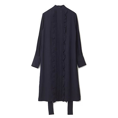 【レリタージュ マルティニーク/l'heritage martinique】のフリルドレス 人気、トレンドファッション・服の通販 founy(ファニー) 　ファッション　Fashion　レディースファッション　Fashion for Women　ワンピース　Dresses　フォーマル・パーティードレス・結婚式用ドレス　Elegant & Casual Dresses　ドレス　Dress, One-Piece　ハイネック　High Neck, Mock Neck　バランス　Balance, Style Balance　フリル　Frill, Ruffle　other-2|ID: prp329100004707972 ipo3291000000034004621