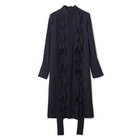 【レリタージュ マルティニーク/l'heritage martinique】のフリルドレス ネイビー|ID: prp329100004707972 ipo3291000000034398438