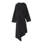 【ミュラー オブ ヨシオクボ/muller of yoshiokubo】のウールラップドレス ブラック|ID: prp329100004707974 ipo3291000000034398444