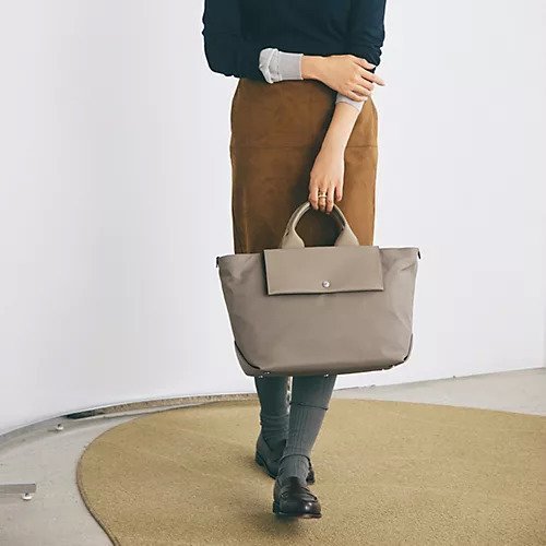 【トプカピ/TOPKAPI】の【Breath TOPKAPI】DAY TRIPPER デイトリッパー ナイロン 2way トートバッグ A4対応 人気、トレンドファッション・服の通販 founy(ファニー) ファッション Fashion レディースファッション Fashion for Women バッグ Bags エレガント 上品 Elegant クール Cool, Chic 傘 Umbrella, Parasol ショルダー Shoulder, Shoulder Strap シルバー Silver, Metallic Silver スクエア Square, Square Shape 定番 Standard, Basic Item フォルム Silhouette, Form フラップ Flap, Flap Pocket ベーシック Basic, Essential ポケット Pocket, Pocket Detail 旅行 Travel other-3|ID: prp329100004707984 ipo3291000000034004704