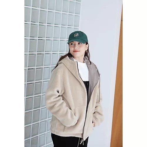 【タイオン/TAION】の【洗える】NON DOWN MILITARY REVERSIBLE BOA HOODIE 人気、トレンドファッション・服の通販 founy(ファニー) 　ファッション　Fashion　レディースファッション　Fashion for Women　インナー　Innerwear　ジャケット　Jacket, Outerwear　スリット　Slit, Slit Detail　ダウン　Down, Puffer　ドローコード　Drawcord, Drawstring Cord　フォルム　Silhouette, Form　ポケット　Pocket, Pocket Detail　リバーシブル　Reversible, Two-Sided　洗える　Machine Washable　other-2|ID: prp329100004708007 ipo3291000000034004867