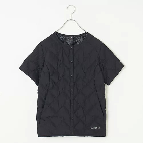 【モンベル/mont-bell】の【LEE別注】【洗える】スペリオダウン ラウンドネックT Women s インテリア・キッズ・メンズ・レディースファッション・服の通販 founy(ファニー) 　ファッション　Fashion　レディースファッション　Fashion for Women　インナー　Innerwear　ダウン　Down, Puffer　フロント　Front, Front Design　ラウンド　Round, Round Neck　別注　Limited Edition, Custom Order　半袖　Short Sleeve, Half Sleeve　洗える　Machine Washable　長袖　Long Sleeve, Full Sleeve　ブラック|ID: prp329100004708013 ipo3291000000034004908