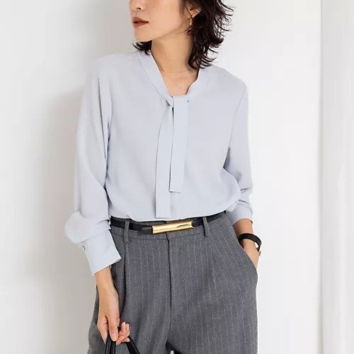 【ノーリーズソフィー/NOLLEY'S sophi】のウォッシャブルストレッチバックサテンボウタイブラウス インテリア・キッズ・メンズ・レディースファッション・服の通販 founy(ファニー) https://founy.com/ ファッション Fashion レディースファッション Fashion for Women トップス・カットソー Cut & Sew Tops シャツ・ブラウス・オフィスカジュアル Elegant Blouses & Button-Ups バッグ Bags 2025年 2025 2025-2026秋冬・A/W Autumn/Winter 2025–26 AW25–26 おすすめ Recommended / Our Picks インナー Innerwear ジャケット Jacket, Outerwear ストレッチ Stretch, Stretchy Fabric スーツ Suit, Formalwear |ID: prp329100004708159 ipo3291000000034005789