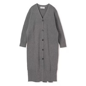 【アキラナカ/AKIRANAKA】 Margo long knit cardigan人気、トレンドファッション・服の通販 founy(ファニー) ファッション Fashion レディースファッション Fashion for Women トップス・カットソー Cut & Sew Tops ニット Knit Tops & Sweaters カーディガン・羽織り Layered Style Cardigans 2025年 2025 2025-2026秋冬・A/W Autumn/Winter 2025–26 AW25–26 カーディガン Cardigan, Knitwear ミックス Mix, Mixed Style ヨーク Yoke, Yoke Design |ID:prp329100004708167