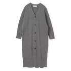 【アキラナカ/AKIRANAKA】のMargo long knit cardigan 人気、トレンドファッション・服の通販 founy(ファニー) ファッション Fashion レディースファッション Fashion for Women トップス・カットソー Cut & Sew Tops ニット Knit Tops & Sweaters カーディガン・羽織り Layered Style Cardigans 2025年 2025 2025-2026秋冬・A/W Autumn/Winter 2025–26 AW25–26 カーディガン Cardigan, Knitwear ミックス Mix, Mixed Style ヨーク Yoke, Yoke Design thumbnail GRAY|ID: prp329100004708167 ipo3291000000034005834