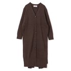 【アキラナカ/AKIRANAKA】のMargo long knit cardigan 人気、トレンドファッション・服の通販 founy(ファニー) ファッション Fashion レディースファッション Fashion for Women トップス・カットソー Cut & Sew Tops ニット Knit Tops & Sweaters カーディガン・羽織り Layered Style Cardigans 2025年 2025 2025-2026秋冬・A/W Autumn/Winter 2025–26 AW25–26 カーディガン Cardigan, Knitwear ミックス Mix, Mixed Style ヨーク Yoke, Yoke Design thumbnail BROWN|ID: prp329100004708167 ipo3291000000034005835
