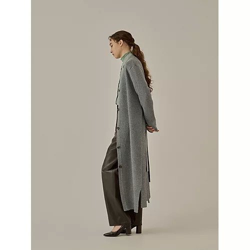 【アキラナカ/AKIRANAKA】のMargo long knit cardigan 人気、トレンドファッション・服の通販 founy(ファニー) ファッション Fashion レディースファッション Fashion for Women トップス・カットソー Cut & Sew Tops ニット Knit Tops & Sweaters カーディガン・羽織り Layered Style Cardigans 2025年 2025 2025-2026秋冬・A/W Autumn/Winter 2025–26 AW25–26 カーディガン Cardigan, Knitwear ミックス Mix, Mixed Style ヨーク Yoke, Yoke Design other-3|ID: prp329100004708167 ipo3291000000036038801