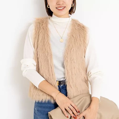 【ノーリーズ/NOLLEY'S】の【MARILYN MOON/マリリーンムーン】2WAYシャギーファーベスト インテリア・キッズ・メンズ・レディースファッション・服の通販 founy(ファニー) https://founy.com/ ファッション Fashion レディースファッション Fashion for Women アウター Coat / Outerwear Collection トップス・カットソー Cut & Sew Tops ベスト&ジレ / 重ね着スタイル Vests & Gilets 2025年 2025 2025-2026秋冬・A/W Autumn/Winter 2025–26 AW25–26 エレガント 上品 Elegant クロップド Cropped, Short Length モダン Modern, Contemporary 人気 Popular, Best Seller |ID: prp329100004708171 ipo3291000000034673960