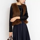 【ノーリーズ/NOLLEY'S】の【MARILYN MOON/マリリーンムーン】2WAYシャギーファーベスト ブラウン|ID: prp329100004708171 ipo3291000000034673963