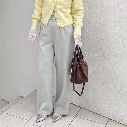 【ノーリーズソフィー/NOLLEY'S sophi】のウォッシャブル両面起毛ヘリンボーン/ストライプセミワイドパンツ インテリア・キッズ・メンズ・レディースファッション・服の通販 founy(ファニー) https://founy.com/ ファッション Fashion レディースファッション Fashion for Women パンツ Pants & Trousers 2025年 2025 2025-2026秋冬・A/W Autumn/Winter 2025–26 AW25–26 なめらか Smooth, Silky Texture ウォッシャブル Machine Washable ストライプ Stripe, Striped Pattern ストレッチ Stretch, Stretchy Fabric ワイド Wide, Wide Fit 人気 Popular, Best Seller 今季 This Season, Current Season 定番 Standard, Basic Item 無地 Plain, Solid Color |ID: prp329100004708176 ipo3291000000035192569