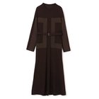 【アキラナカ/AKIRANAKA】のOttilia panel dress BROWN|ID: prp329100004708185 ipo3291000000034005931