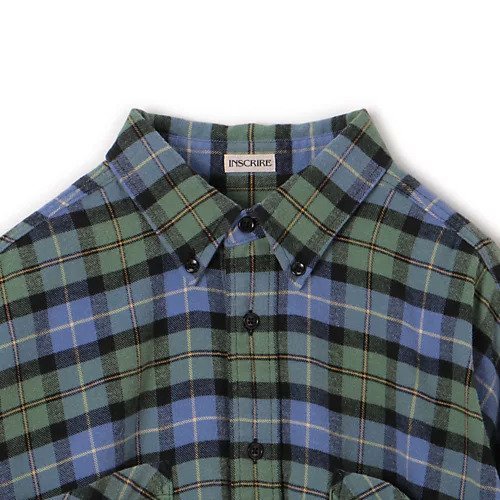 【アンスクリア/INSCRIRE】のFlannel Loose Fit Shirt 人気、トレンドファッション・服の通販 founy(ファニー) 　ファッション　Fashion　レディースファッション　Fashion for Women　トップス・カットソー　Cut & Sew Tops　シャツ・ブラウス・オフィスカジュアル　Elegant Blouses & Button-Ups　ロングTシャツ・Tシャツ　Longline T-Shirts & Tees　2025年　2025　2025-2026秋冬・A/W　Autumn/Winter 2025–26 AW25–26　マニッシュ　Mannish, Boyish　洗える　Machine Washable　other-3|ID: prp329100004709227 ipo3291000000034015780