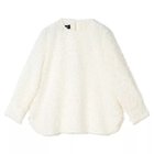 【シンメ/SINME】のシャギーブラウス 人気、トレンドファッション・服の通販 founy(ファニー) ファッション Fashion レディースファッション Fashion for Women トップス・カットソー Cut & Sew Tops シャツ・ブラウス・オフィスカジュアル Elegant Blouses & Button-Ups スリット Slit, Slit Detail デニム Denim, Jeans Material ラウンド Round, Round Neck 洗える Machine Washable thumbnail オフ|ID: prp329100004709229 ipo3291000000035157098