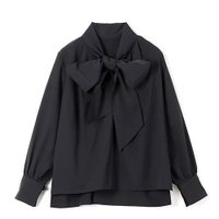 【エムセブンデイズ/M7days】のハリ感ボウタイブラウス 人気、トレンドファッション・服の通販 founy(ファニー) ファッション Fashion レディースファッション Fashion for Women トップス・カットソー Cut & Sew Tops シャツ・ブラウス・オフィスカジュアル Elegant Blouses & Button-Ups スリット Slit, Slit Detail タイプライター Typewriter Fabric, Crisp Cotton リアル Real, Realistic リボン Ribbon, Bow 洗える Machine Washable |ID:prp329100004709231