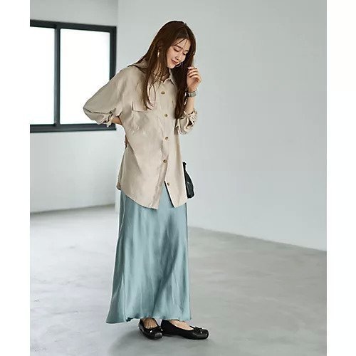 【スタイルデリ/STYLE DELI】のピーチツイルオーバーサイズシャツ 人気、トレンドファッション・服の通販 founy(ファニー) 　ファッション　Fashion　レディースファッション　Fashion for Women　トップス・カットソー　Cut & Sew Tops　シャツ・ブラウス・オフィスカジュアル　Elegant Blouses & Button-Ups　コーデュロイ　Corduroy, Cord Fabric　人気　Popular, Best Seller　パターン　Pattern, Design Print　ピーチ　Peach, Soft Touch　フラップ　Flap, Flap Pocket　ポケット　Pocket, Pocket Detail　冬　Winter / This Winter　A/W・秋冬　Autumn/Winter　旅行　Travel　other-2|ID: prp329100004709242 ipo3291000000034015902