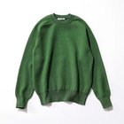 【スローン/SLOANE】の【HAPPY PLUS STORE 水晶玉子】12G天竺 ダブルフェイスクルーネック モスグリーン|ID:prp329100004709255