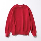 【スローン/SLOANE】の【HAPPY PLUS STORE 水晶玉子】12G天竺 ダブルフェイスクルーネック レッド|ID:prp329100004709255