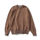 【スローン/SLOANE】の【HAPPY PLUS STORE 水晶玉子】12G天竺 ダブルフェイスクルーネック ブラウン|ID:prp329100004709255