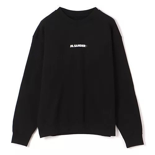 【ジル サンダー/JIL SANDER】のSWEATSHIRT 122 CN インテリア・キッズ・メンズ・レディースファッション・服の通販 founy(ファニー) 　ファッション　Fashion　レディースファッション　Fashion for Women　トップス・カットソー　Cut & Sew Tops　シャツ・ブラウス・オフィスカジュアル　Elegant Blouses & Button-Ups　レディースパーカー・カジュアルフーディー　Casual Hoodies & Sweatshirts　ロングTシャツ・Tシャツ　Longline T-Shirts & Tees　スウェット・クルーネックトップス　Sweatshirts & Crewnecks / Relaxed Fit Sweat Tops　2025年　2025　2025-2026秋冬・A/W　Autumn/Winter 2025–26 AW25–26　スウェット / スエット　Sweatshirt, Sweatwear　定番　Standard, Basic Item　洗える　Machine Washable　BLACK|ID: prp329100004709265 ipo3291000000035601987