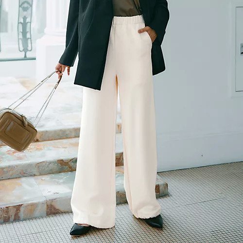 【スアデオ/suadeo】の【亀恭子さんコラボ】2WAYスウェットパンツ 人気、トレンドファッション・服の通販 founy(ファニー) 　ファッション　Fashion　レディースファッション　Fashion for Women　パンツ　Pants & Trousers　コラボ　Collaboration, Collab　ジャケット　Jacket, Outerwear　スウェット / スエット　Sweatshirt, Sweatwear　洗える　Machine Washable　other-2|ID: prp329100004709277 ipo3291000000034016166