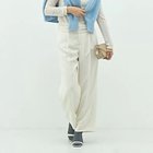 【ノーリーズソフィー/NOLLEY'S sophi】の【一部WEB限定サイズ】ウォッシャブルブライトダブルクロスセミワイドパンツ オフホワイト|ID: prp329100004709279 ipo3291000000034016178