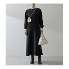【ウィムガゼット/Whim Gazette】のVガゼットワンピース 人気、トレンドファッション・服の通販 founy(ファニー) ファッション Fashion レディースファッション Fashion for Women ワンピース Dresses アクセサリー Fashion Accessories カットソー Cut and Sewn Top コンパクト Compact, Small Size シンプル Simple, Minimal ストレッチ Stretch, Stretchy Fabric ストレート Straight, Straight Cut スリット Slit, Slit Detail ロング Long, Long-Length ワンポイント One Point, Statement Accent エレガント 上品 Elegant 2025年 2025 2025-2026秋冬・A/W Autumn/Winter 2025–26 AW25–26 thumbnail ブラック|ID: prp329100004709284 ipo3291000000034016229