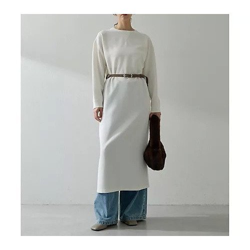 【ウィムガゼット/Whim Gazette】のVガゼットワンピース 人気、トレンドファッション・服の通販 founy(ファニー) 　ファッション　Fashion　レディースファッション　Fashion for Women　ワンピース　Dresses　アクセサリー　Fashion Accessories　カットソー　Cut and Sewn Top　コンパクト　Compact, Small Size　シンプル　Simple, Minimal　ストレッチ　Stretch, Stretchy Fabric　ストレート　Straight, Straight Cut　スリット　Slit, Slit Detail　ロング　Long, Long-Length　ワンポイント　One Point, Statement Accent　エレガント 上品　Elegant　2025年　2025　2025-2026秋冬・A/W　Autumn/Winter 2025–26 AW25–26　other-2|ID: prp329100004709284 ipo3291000000034016233