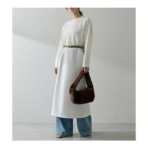 【ウィムガゼット/Whim Gazette】のVガゼットワンピース 人気、トレンドファッション・服の通販 founy(ファニー) 　ファッション　Fashion　レディースファッション　Fashion for Women　ワンピース　Dresses　アクセサリー　Fashion Accessories　カットソー　Cut and Sewn Top　コンパクト　Compact, Small Size　シンプル　Simple, Minimal　ストレッチ　Stretch, Stretchy Fabric　ストレート　Straight, Straight Cut　スリット　Slit, Slit Detail　ロング　Long, Long-Length　ワンポイント　One Point, Statement Accent　エレガント 上品　Elegant　2025年　2025　2025-2026秋冬・A/W　Autumn/Winter 2025–26 AW25–26　other-3|ID: prp329100004709284 ipo3291000000034016235