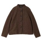 【シンメ/SINME】のシェットランドウールジャケット ブラウン|ID:prp329100004709324