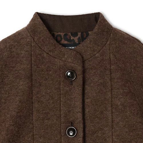 【シンメ/SINME】のシェットランドウールジャケット 人気、トレンドファッション・服の通販 founy(ファニー) 　ファッション　Fashion　レディースファッション　Fashion for Women　アウター　Coat / Outerwear Collection　レディースジャケット・軽アウター　Jackets　レオパード　Leopard, Animal Print　other-3|ID: prp329100004709324 ipo3291000000034090851