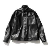 【スアデオ/suadeo】の【亀恭子さんコラボ】レザー風ジャケット 人気、トレンドファッション・服の通販 founy(ファニー) ファッション Fashion レディースファッション Fashion for Women アウター Coat / Outerwear Collection レディースジャケット・軽アウター Jackets インナー Innerwear 洗える Machine Washable コラボ Collaboration, Collab ジャケット Jacket, Outerwear スラックス Slacks, Dress Pants ダウン Down, Puffer ポケット Pocket, Pocket Detail モノトーン Monotone, Black and White エレガント 上品 Elegant |ID:prp329100004709326