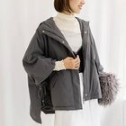 【ノーリーズ/NOLLEY'S】のポンチョアウター ミディアムグレー|ID: prp329100004709339 ipo3291000000034016661