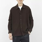 【ノーリーズ グッドマン/NOLLEY'S goodman / MEN】のウォッシャブル ニットシャツ 25AW ブラウン|ID: prp329100004709360 ipo3291000000034016845