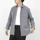 【ノーリーズ グッドマン/NOLLEY'S goodman / MEN】のダブルワッシャー タイプライター レギュラーカラーシャツ 25AW ブルー系その他|ID: prp329100004709365 ipo3291000000034016883