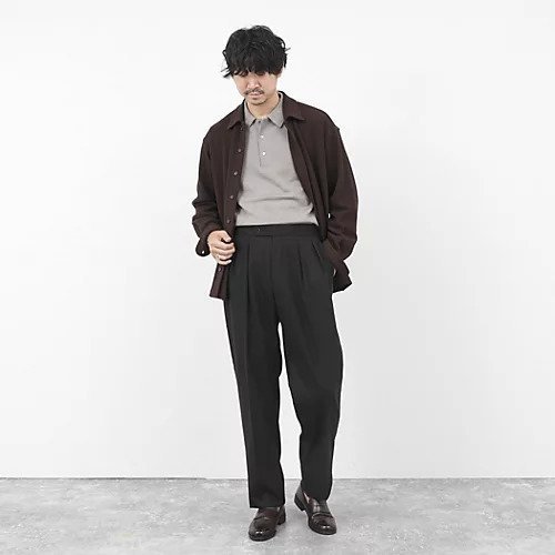 【ノーリーズ グッドマン/NOLLEY'S goodman / MEN】のSOLOTEX ストレッチサキソニー NSN2タックスラックス 25AW 人気、トレンドファッション・服の通販 founy(ファニー) ファッション Fashion メンズファッション Fashion for Men ジャケット Jacket, Outerwear ストレッチ Stretch, Stretchy Fabric スラックス Slacks, Dress Pants スリム Slim, Slim Fit ループ Loop, Loop Knit ワイド Wide, Wide Fit おすすめ Recommended / Our Picks ビジネス 仕事 通勤 Business / Work / Commuting 2025年 2025 2025-2026秋冬・A/W Autumn/Winter 2025–26 AW25–26 other-3|ID: prp329100004709368 ipo3291000000034241409