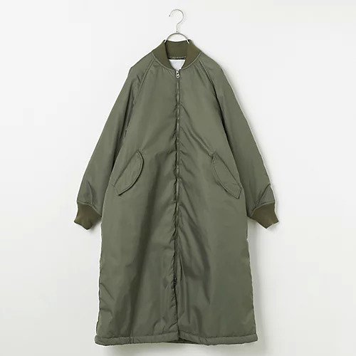 【ティッカ/TICCA】の【五明祐子さん別注】ロングMA-1 SP 人気、トレンドファッション・服の通販 founy(ファニー) 　ファッション　Fashion　レディースファッション　Fashion for Women　アウター　Coat / Outerwear Collection　MA-1ジャケット　MA-1 Bomber Jackets / Flight Jackets　ギャザー　Gathered, Ruffled　コクーン　Cocoon, Cocoon Silhouette　定番　Standard, Basic Item　人気　Popular, Best Seller　バランス　Balance, Style Balance　ブルゾン　Blouson, Bomber Jacket　別注　Limited Edition, Custom Order　ミリタリー　Military, Army Style　ロング　Long, Long-Length　エレガント 上品　Elegant　 other-1|ID: prp329100004709537 ipo3291000000034017710