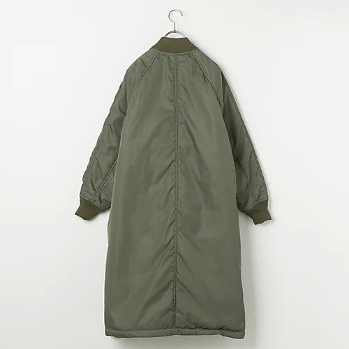【ティッカ/TICCA】の【五明祐子さん別注】ロングMA-1 SP 人気、トレンドファッション・服の通販 founy(ファニー) 　ファッション　Fashion　レディースファッション　Fashion for Women　アウター　Coat / Outerwear Collection　MA-1ジャケット　MA-1 Bomber Jackets / Flight Jackets　ギャザー　Gathered, Ruffled　コクーン　Cocoon, Cocoon Silhouette　定番　Standard, Basic Item　人気　Popular, Best Seller　バランス　Balance, Style Balance　ブルゾン　Blouson, Bomber Jacket　別注　Limited Edition, Custom Order　ミリタリー　Military, Army Style　ロング　Long, Long-Length　エレガント 上品　Elegant　other-2|ID: prp329100004709537 ipo3291000000034017712