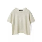 【ミズイロ インド/mizuiro ind】の箔プリントハーフスリーブプルオーバー オフホワイト|ID: prp329100004710698 ipo3291000000036282918