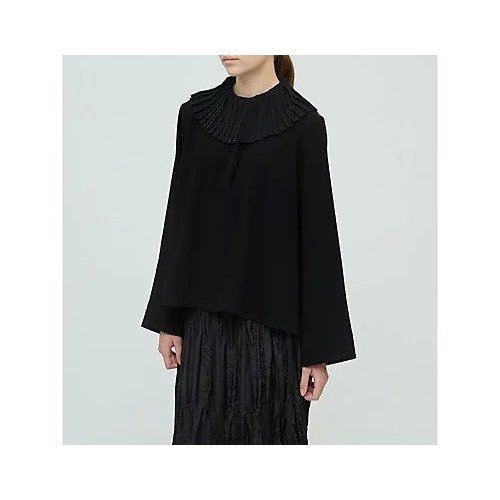 【ミズイロ インド/mizuiro ind】のプリーツカラーシャツプルオーバー 人気、トレンドファッション・服の通販 founy(ファニー) ファッション Fashion レディースファッション Fashion for Women トップス・カットソー Cut & Sew Tops シャツ・ブラウス・オフィスカジュアル Elegant Blouses & Button-Ups カジュアルプルオーバー・ニットトップス Pullovers & Knit Tops / Casual Pullovers インナー Innerwear エレガント 上品 Elegant オケージョン Occasion Wear プリーツ Pleats, Pleated ポロシャツ Polo Shirt, Collared Tee other-2|ID: prp329100004710700 ipo3291000000035904831