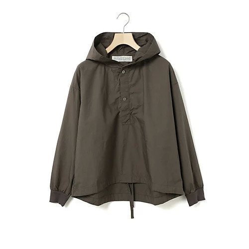 【ミディウミ/MidiUmi】のフード付きプルオーバーシャツ インテリア・キッズ・メンズ・レディースファッション・服の通販 founy(ファニー) 　ファッション　Fashion　レディースファッション　Fashion for Women　トップス・カットソー　Cut & Sew Tops　シャツ・ブラウス・オフィスカジュアル　Elegant Blouses & Button-Ups　カジュアルプルオーバー・ニットトップス　Pullovers & Knit Tops / Casual Pullovers　インナー　Innerwear　タイプライター　Typewriter Fabric, Crisp Cotton　トレーナー　Sweatshirt, Trainer　パーカー　Hoodie, Parka　A/W・秋冬　Autumn/Winter　チャコールグレー|ID: prp329100004710706 ipo3291000000034027667