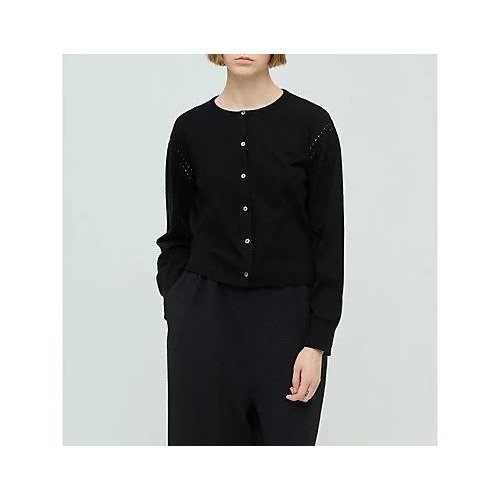 【ミズイロ インド/mizuiro ind】のクルーネックカーディガンクロシェ インテリア・キッズ・メンズ・レディースファッション・服の通販 founy(ファニー) https://founy.com/ ファッション Fashion レディースファッション Fashion for Women トップス・カットソー Cut & Sew Tops カーディガン・羽織り Layered Style Cardigans かぎ針 Crochet シンプル Simple, Minimal ベーシック Basic, Essential 冬 Winter / This Winter |ID: prp329100004710710 ipo3291000000035304230