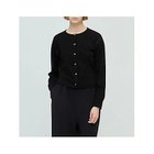【ミズイロ インド/mizuiro ind】のクルーネックカーディガンクロシェ ブラック|ID: prp329100004710710 ipo3291000000035304232