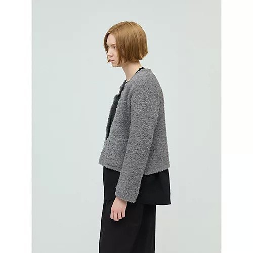 【ミズイロ インド/mizuiro ind】のポケット付きヘアリークルーネックカーディガン 人気、トレンドファッション・服の通販 founy(ファニー) ファッション Fashion レディースファッション Fashion for Women トップス・カットソー Cut & Sew Tops カーディガン・羽織り Layered Style Cardigans カーディガン Cardigan, Knitwear フロント Front, Front Design ベスト Vest, Waistcoat ポケット Pocket, Pocket Detail モコモコ Fuzzy, Fluffy 秋 Autumn other-3|ID: prp329100004710712 ipo3291000000034027730