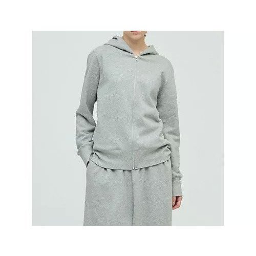 【ミズイロ インド/mizuiro ind】の裏起毛ジップパーカー インテリア・キッズ・メンズ・レディースファッション・服の通販 founy(ファニー) ファッション Fashion レディースファッション Fashion for Women トップス・カットソー Cut & Sew Tops レディースパーカー・カジュアルフーディー Casual Hoodies & Sweatshirts コンパクト Compact, Small Size シンプル Simple, Minimal セットアップ Set-Up, Coordinated Outfit ベーシック Basic, Essential 冬 Winter / This Winter グレー|ID: prp329100004710714 ipo3291000000034027740