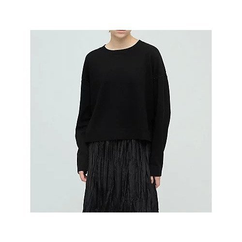 【ミズイロ インド/mizuiro ind】のクルーネックワイドチュニッククロシェ インテリア・キッズ・メンズ・レディースファッション・服の通販 founy(ファニー) https://founy.com/ ファッション Fashion レディースファッション Fashion for Women トップス・カットソー Cut & Sew Tops かぎ針 Crochet シンプル Simple, Minimal ベーシック Basic, Essential 冬 Winter / This Winter |ID: prp329100004710716 ipo3291000000035304200