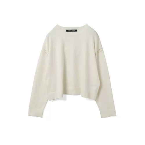 【ミズイロ インド/mizuiro ind】のクルーネックワイドチュニッククロシェ インテリア・キッズ・メンズ・レディースファッション・服の通販 founy(ファニー) 　ファッション　Fashion　レディースファッション　Fashion for Women　トップス・カットソー　Cut & Sew Tops　かぎ針　Crochet　シンプル　Simple, Minimal　ベーシック　Basic, Essential　冬　Winter / This Winter　アイボリー|ID: prp329100004710716 ipo3291000000035904904