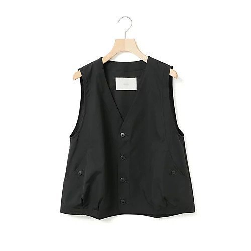 【ミディウミ/MidiUmi】のコクーン型ワークベスト 人気、トレンドファッション・服の通販 founy(ファニー) 　ファッション　Fashion　レディースファッション　Fashion for Women　アウター　Coat / Outerwear Collection　トップス・カットソー　Cut & Sew Tops　ベスト&ジレ / 重ね着スタイル　Vests & Gilets　コクーン　Cocoon, Cocoon Silhouette　シンプル　Simple, Minimal　パターン　Pattern, Design Print　フロント　Front, Front Design　ベスト　Vest, Waistcoat　ポケット　Pocket, Pocket Detail　ワーク　Workwear, Utility Style　 other-1|ID: prp329100004710719 ipo3291000000034027770