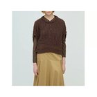 【ミズイロ インド/mizuiro ind】のヘアリーコクーンワイドベスト ブラウン|ID: prp329100004710724 ipo3291000000035310787