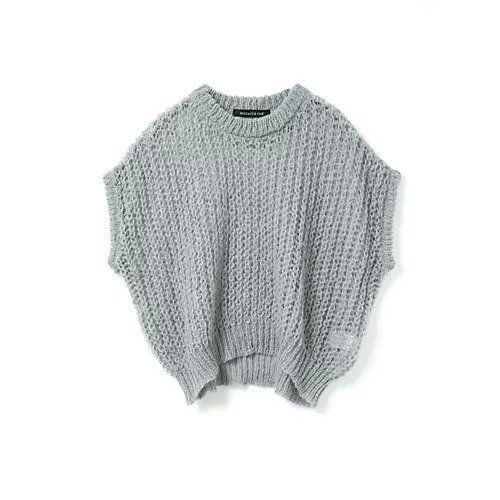 【ミズイロ インド/mizuiro ind】のヘアリーコクーンワイドベスト インテリア・キッズ・メンズ・レディースファッション・服の通販 founy(ファニー) 　ファッション　Fashion　レディースファッション　Fashion for Women　アウター　Coat / Outerwear Collection　トップス・カットソー　Cut & Sew Tops　ベスト&ジレ / 重ね着スタイル　Vests & Gilets　ベスト　Vest, Waistcoat　人気　Popular, Best Seller　今季　This Season, Current Season　洗える　Machine Washable　ライトグレー|ID: prp329100004710724 ipo3291000000035904994